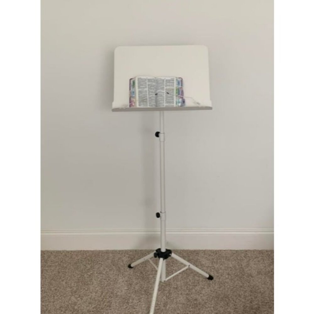 Sheet Music Stand & Tabletop Music Stand Solid Back with Carrying Bag